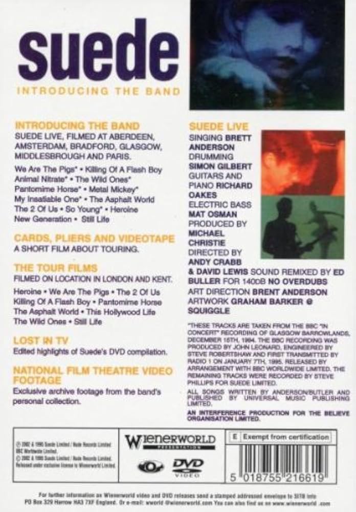Brett Anderson 5CD+DVD Box Suede スウェード Brett Anderson 5CD+DVD Box Suede スウェード NME 27 July 1996